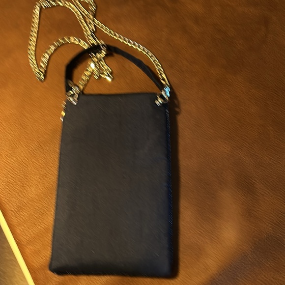 Beaded Cell phone Crossbody with Zippered side Pocket - Picture 2 of 5